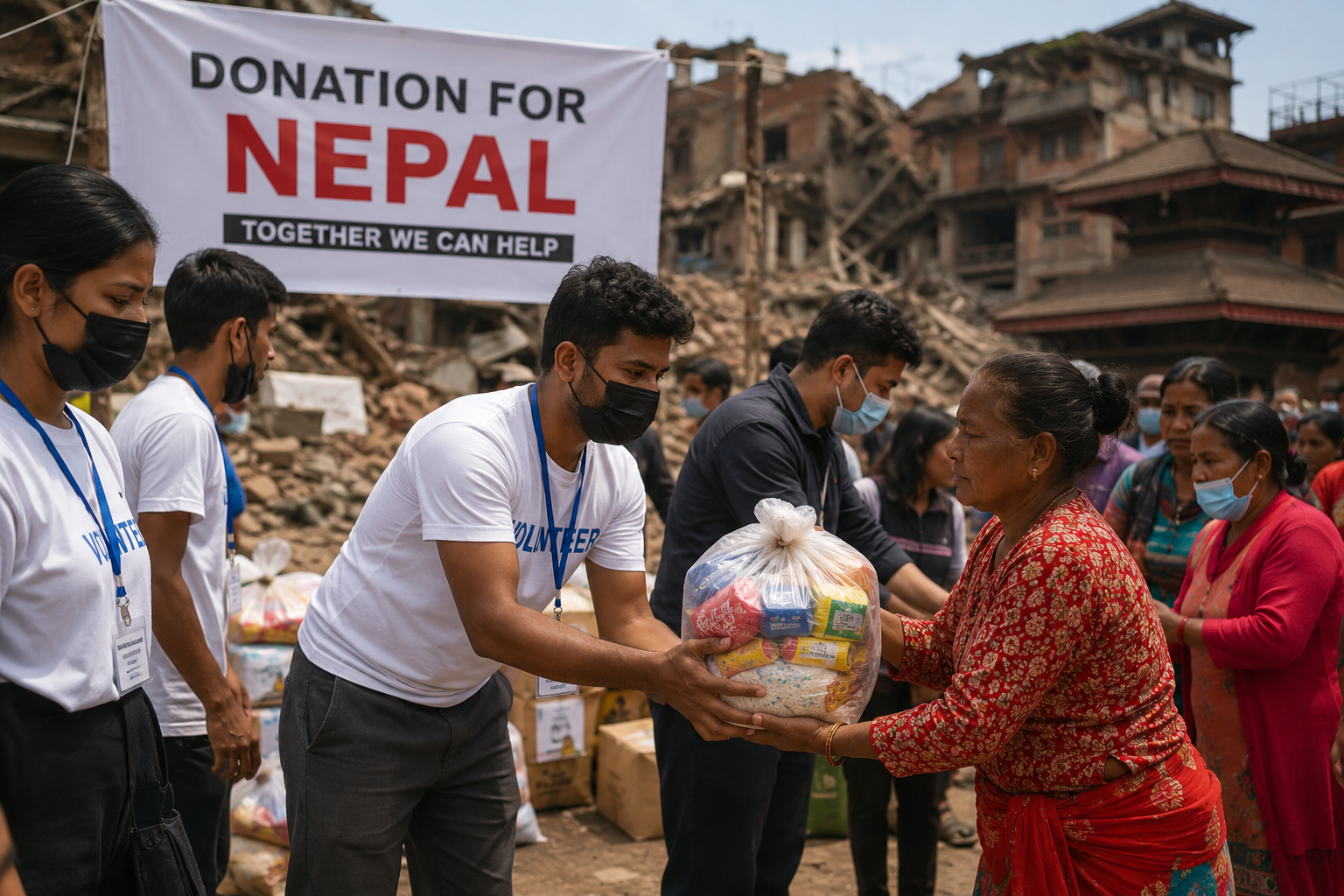 Nepal disaster relief